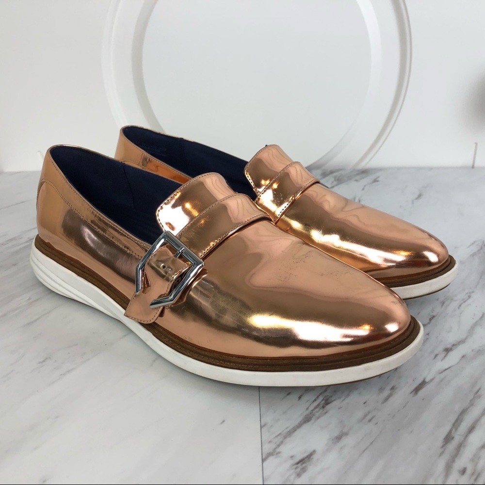 Cole Haan Grand Evolution Loafers Rose Gold